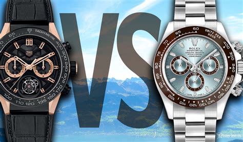 tag heuer o rolex|tag vs Rolex.